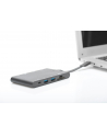 Digitus Universal Travel Docking Station - HDMI, USB, USB-C, VGA, RJ-45, Card Reader - nr 13