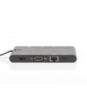 Digitus Universal Travel Docking Station - HDMI, USB, USB-C, VGA, RJ-45, Card Reader - nr 16