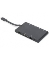 Digitus Universal Travel Docking Station - HDMI, USB, USB-C, VGA, RJ-45, Card Reader - nr 2