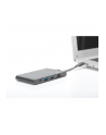 Digitus Universal Travel Docking Station - HDMI, USB, USB-C, VGA, RJ-45, Card Reader - nr 32