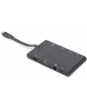 Digitus Universal Travel Docking Station - HDMI, USB, USB-C, VGA, RJ-45, Card Reader - nr 3