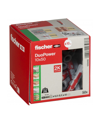Fischer DUOPOWER 10x50 LD 50pcs