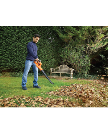 black+decker Black&Decker Cordless leaf blower Powercommand (GWC1820PCB)
