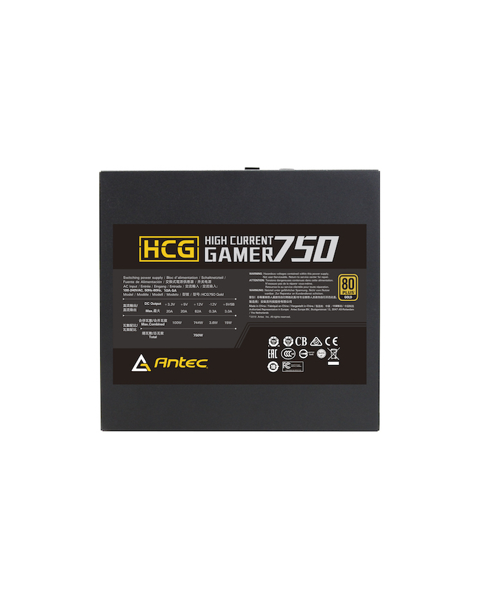 Antec HCG750 Gold - 750W - 80Plus Gold główny
