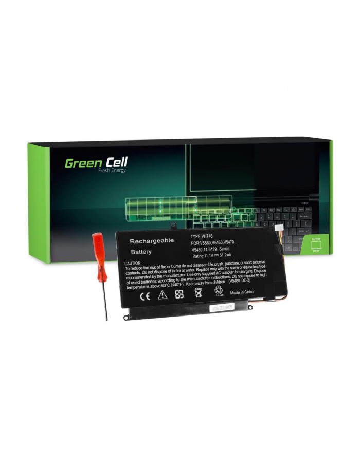 Bateria Green Cell VH748 do Dell Vostro 5460 5470 5480 5560 i Dell Inspiron 14 5 główny
