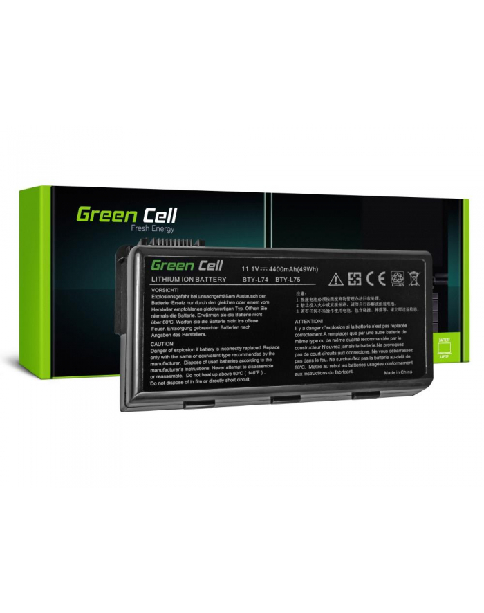 Bateria Green Cell BTY-L74 BTY-L75 do MSI CR500 CR600 CR610 CR620 CR630 CR700 CR główny