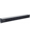 intellinet network solutions Intellinet Listwa zasilająca rack 19'' 1U  110V - 250V/16A 8 gniazd C19 kabel 2m - nr 40