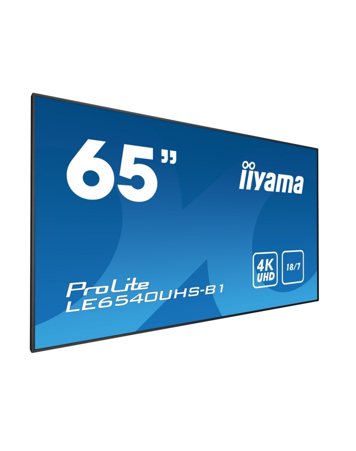 iiyama LE6540UHS-B1, Public Display główny
