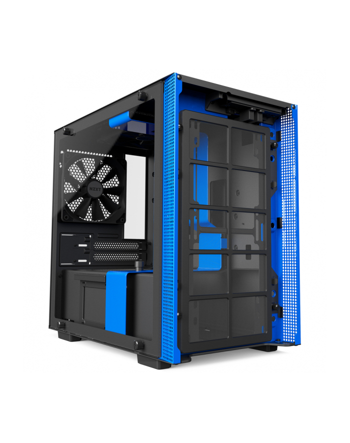 NZXT H200 Black/Blue Window - Mini-ITX główny