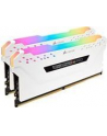 Corsair DDR4 16 GB 2666-CL16 - Dual-Kit - Vengeance RGB PRO White - nr 12