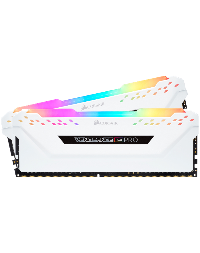 Corsair DDR4 16 GB 2666-CL16 - Dual-Kit - Vengeance RGB PRO White główny