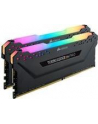 Corsair DDR4 16 GB 2666-CL16 - Dual-Kit - Vengeance RGB PRO Black - nr 30