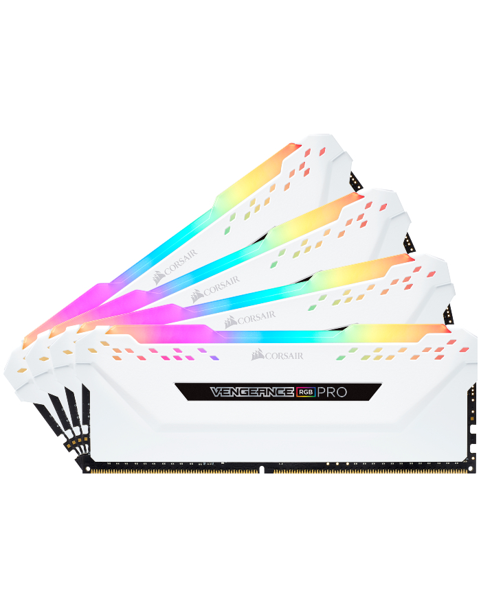 Corsair DDR4 32 GB 2666-CL16 - Quad-Kit - Vengeance RGB PRO White główny