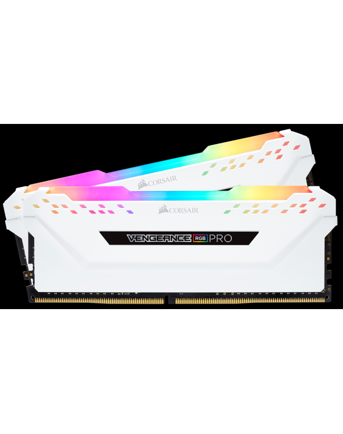 Corsair DDR4 16 GB 3200-CL16 - Dual-Kit - Vengeance RGB PRO White główny