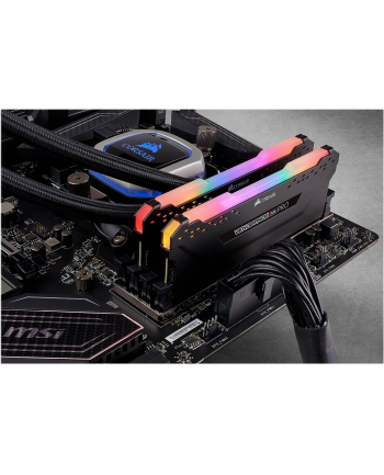 Corsair DDR4 16 GB 3200-CL16 - Dual-Kit - Vengeance RGB PRO Black