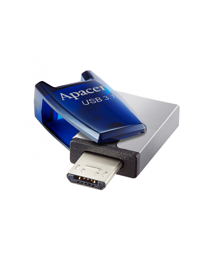 Apacer Pamięć USB AH179 16GB USB 3.1 OTG Niebieska główny