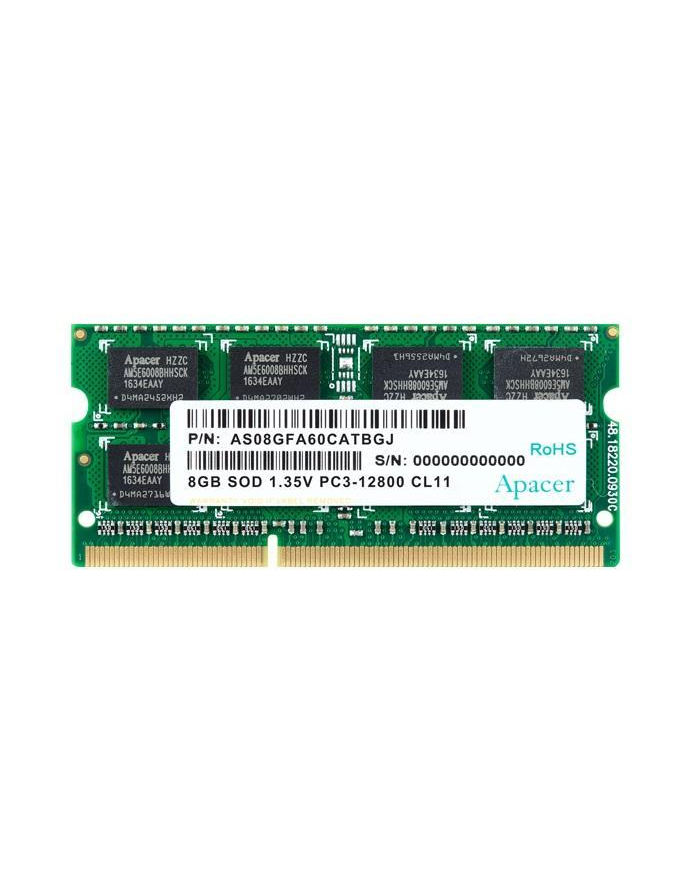 Apacer Pamięć DDR3 8GB 1600MHz CL11 SODIMM 1.35V główny