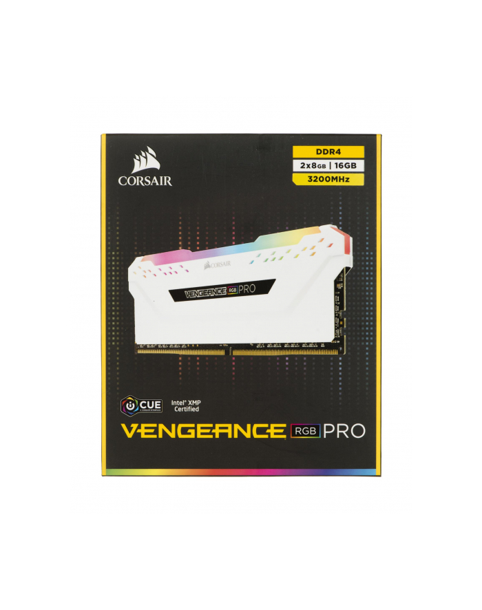 Corsair Vengeance RGB Series LED 16GB, 3200MHz DDR4 CL16 główny