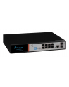 EXTRALINK VICTOR 8-port GbE Managed PoE Switch (8x Gig LAN, 2x SFP) PoE 48V 150W - nr 21