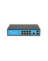 EXTRALINK VICTOR 8-port GbE Managed PoE Switch (8x Gig LAN, 2x SFP) PoE 48V 150W - nr 7