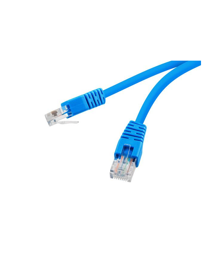 Gembird patchcord RJ45, osłonka zalewana, kat. 6, UTP, 0.25m, niebieski główny