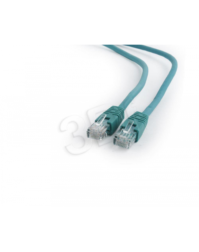 Gembird patchcord RJ45, osłonka zalewana, kat. 6, UTP, 0.25m, zielony główny