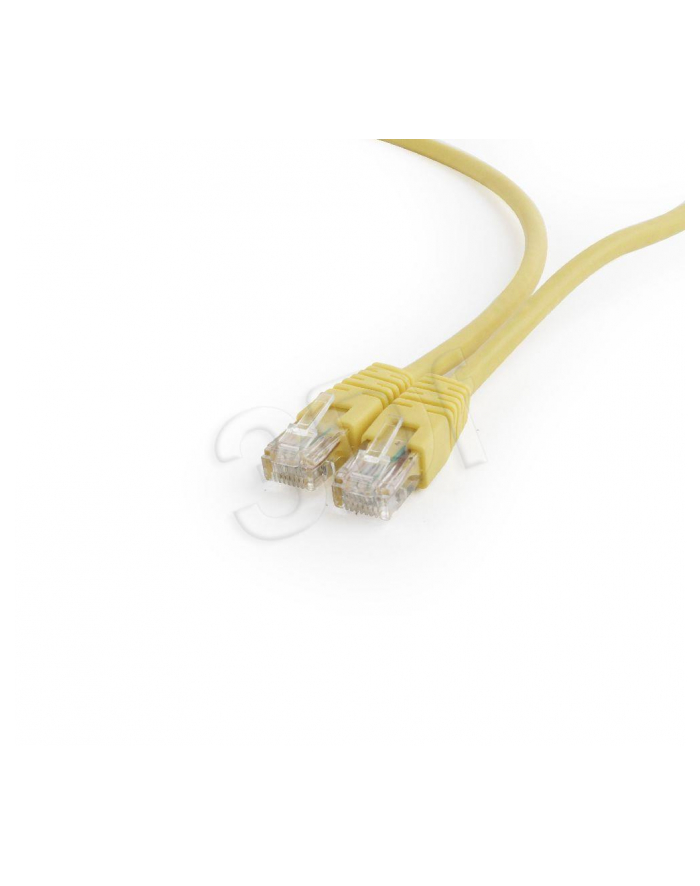 Gembird patchcord RJ45, osłonka zalewana, kat. 6, UTP, 0.25m, żółty główny