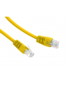 Gembird patchcord RJ45, osłonka zalewana, kat. 6, UTP, 0.25m, żółty - nr 3