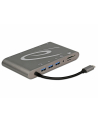 Delock replikator portów USB Typ-C ->MIC,Audio,HDMI,DVI,LAN, 3x USB 3.0) 4K - nr 14