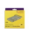 Delock replikator portów USB Typ-C ->MIC,Audio,HDMI,DVI,LAN, 3x USB 3.0) 4K - nr 26