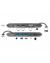 Delock replikator portów USB Typ-C ->MIC,Audio,HDMI,DVI,LAN, 3x USB 3.0) 4K - nr 33