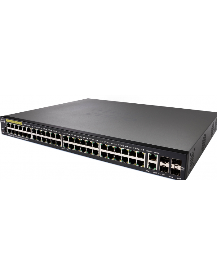 cisco systems Cisco SG350-52P 52-port Gigabit PoE Managed Switch główny