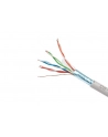 Kabel FTP-ekranowany KAT 5e drut AWG24 305m szary - nr 23