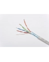 Kabel FTP-ekranowany KAT 5e drut AWG24 305m szary - nr 6
