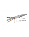 Kabel FTP-ekranowany KAT 5e linka AWG24 305m szar - nr 7