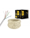 Kabel sieciowy GEMBIRD UTP KAT 5 drut AL- CU 305M szary - nr 10