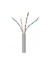 Kabel sieciowy GEMBIRD UTP KAT 5 drut AL- CU 305M szary - nr 25
