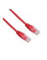 Patchcord RJ45, osłonka zalewana, kat. 5e UTP, 5 m, czerwony - retail - nr 7