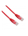 Patchcord RJ45, osłonka zalewana, kat. 5e UTP, 5 m, czerwony - retail - nr 8