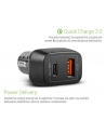 Ladowarka samochodowa Green Cell USB-C Power Delivery + USB Quick Charge 3.0 - nr 8