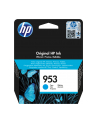 Tusz HP 953 cyan | 700 str | HP OfficeJet Pro 8210/8218/8710/8715/8720/8725/8730 - nr 28