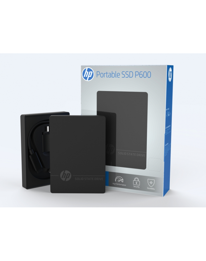 HP Dysk zewnętrzny SSD P600 250GB, 560/470 MB/s, USB Type-C główny