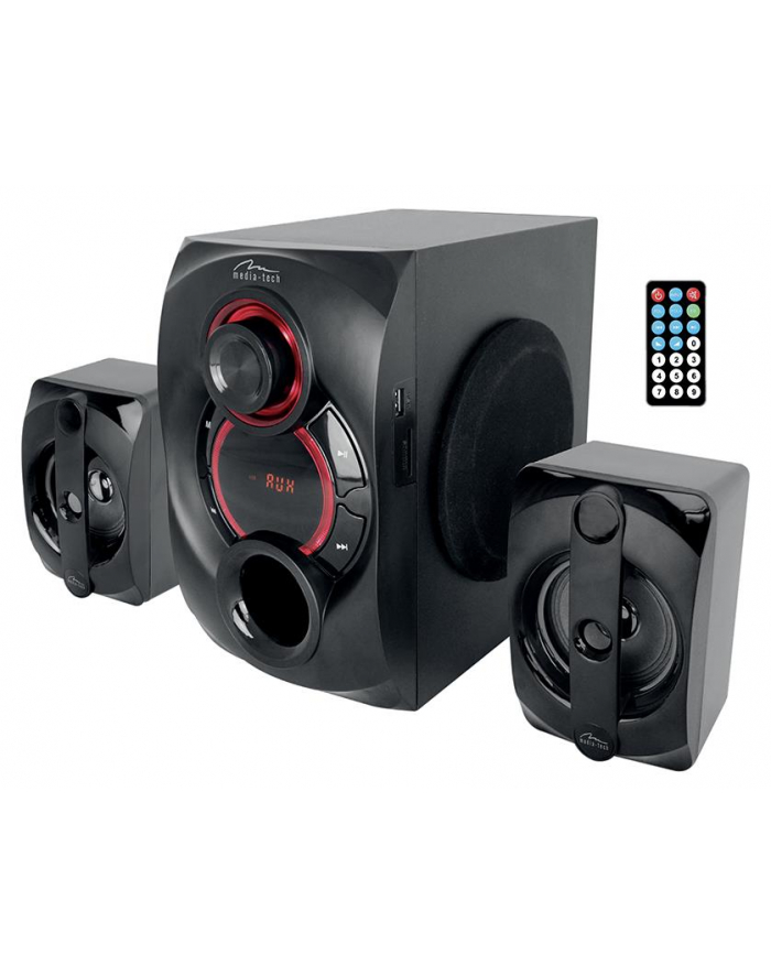media-tech VOLTRON 2.1 BT - 3-channels speaker set with Bluetooth and remote controller , główny