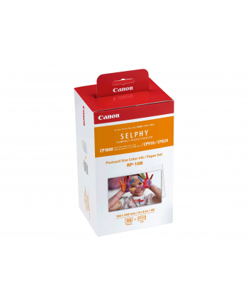 Papier Canon RP108 ink/paper set | 100x148mm | 108 szt. | CP820/910/1200/1000