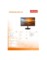 Lenovo ThinkVision P27u 27'' 4K UHD IPS 350cd 1000:1 6ms HUB USB-C - nr 40