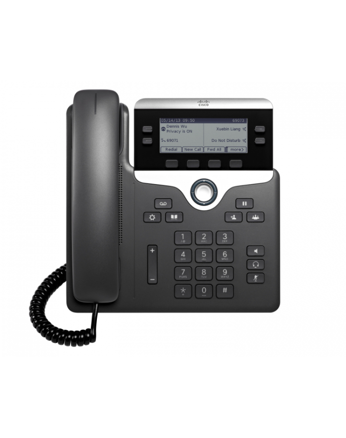 cisco systems Cisco IP Phone 7821 with Multiplatform Phone firmware główny