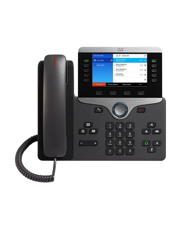 cisco systems Cisco IP Phone 8841 with Multiplatform Phone firmware główny