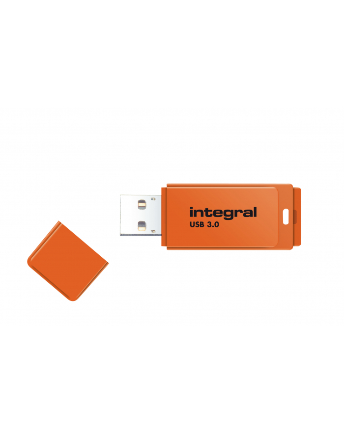 Integral Neon 32GB USB 3.0 Flash Drive 110/20 MB/s Pomarańczowy główny