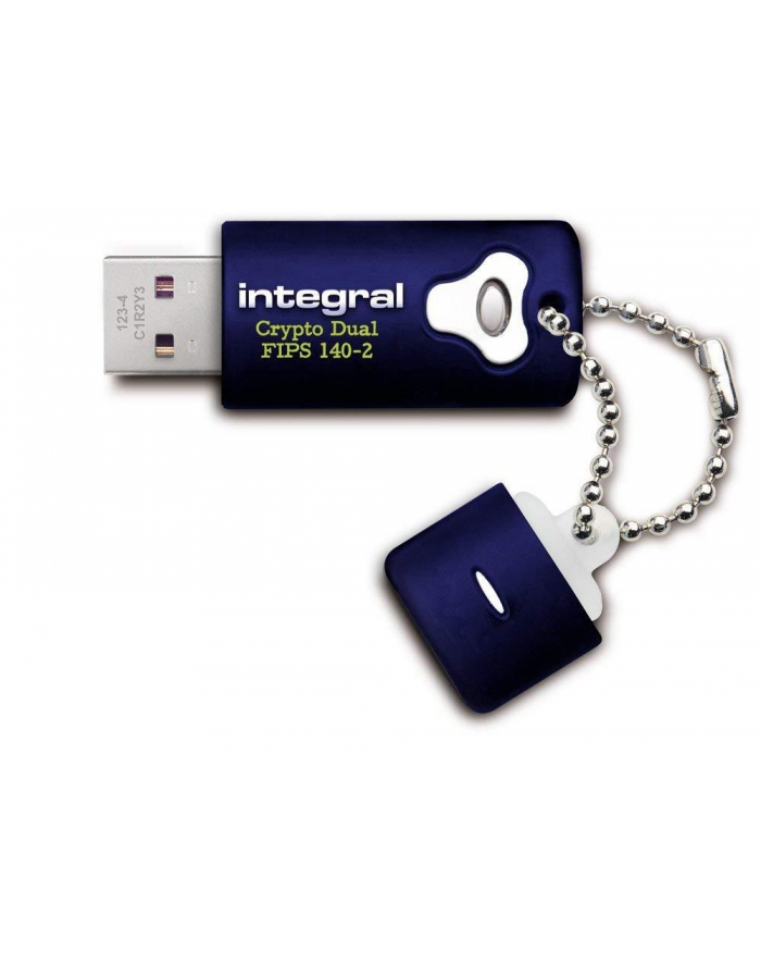 Integral pamięć USB 32GB Flash Drive Crypto Total Lock  140-2 certified,  Dual główny