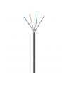 techly pro TechlyPro Kabel skrętka zewnętrzna U/UTP Cat5e 4x2 drut CCA rolka 100m czarny - nr 14